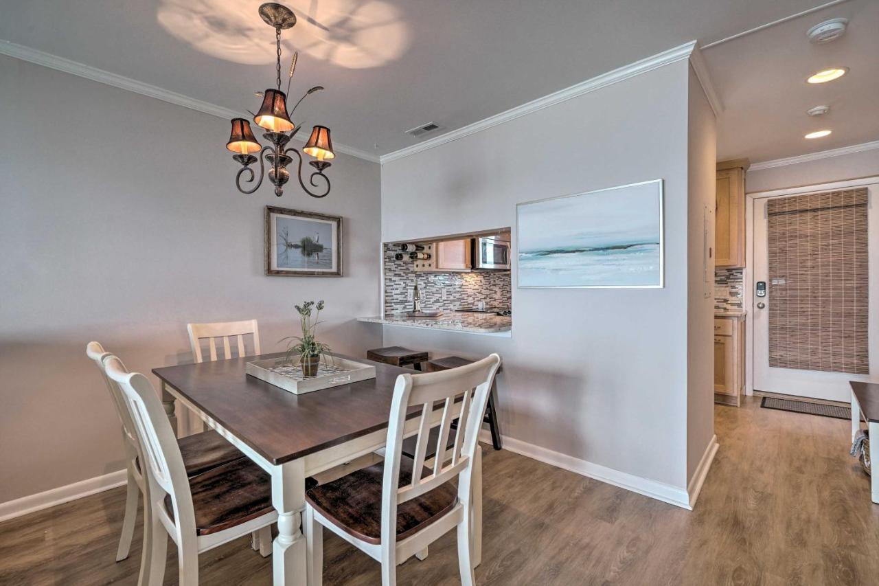 Beachfront Condo With Unobstructed Ocean Views! Oak Island Ngoại thất bức ảnh
