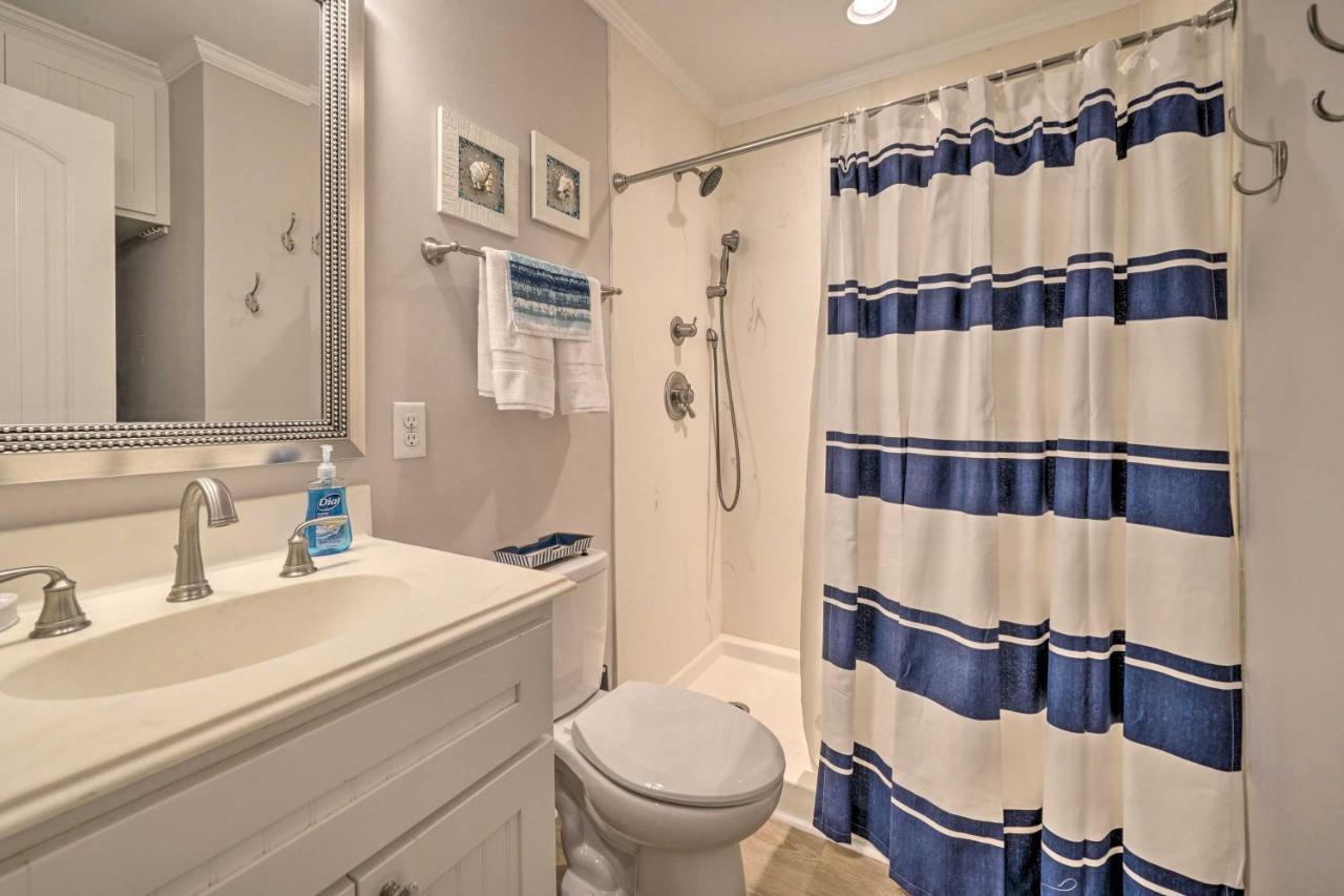 Beachfront Condo With Unobstructed Ocean Views! Oak Island Ngoại thất bức ảnh
