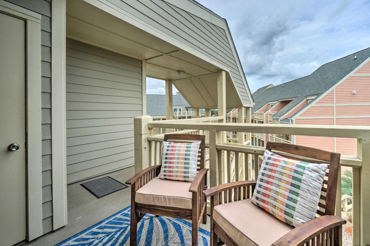 Beachfront Condo With Unobstructed Ocean Views! Oak Island Ngoại thất bức ảnh